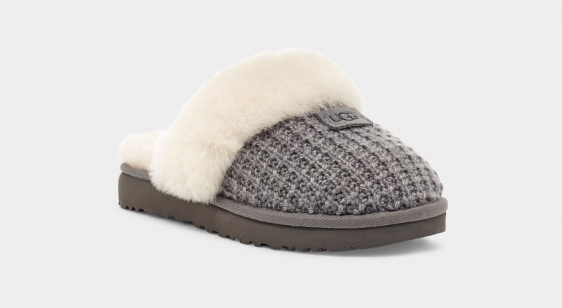 Kapcie Damskie Ugg Cozy Szare | DEN-284607