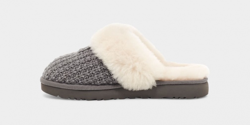 Kapcie Damskie Ugg Cozy Szare | DEN-284607