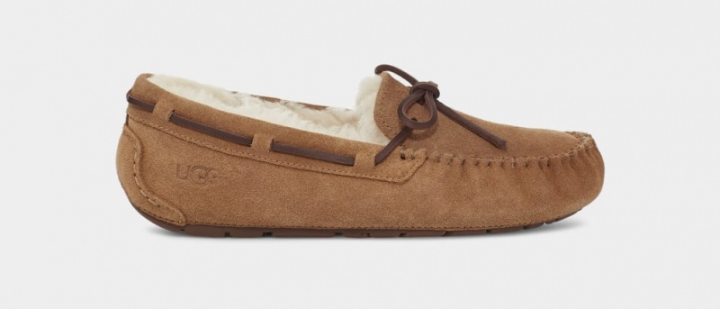 Kapcie Damskie Ugg Dakota Brązowe | QMT-268371