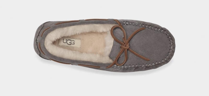 Kapcie Damskie Ugg Dakota Niebieskie Szare | MTE-592703