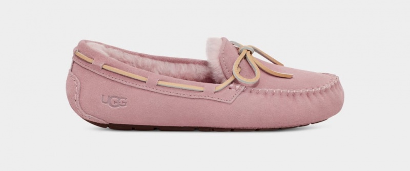 Kapcie Damskie Ugg Dakota Różowe Szare | GQE-725419