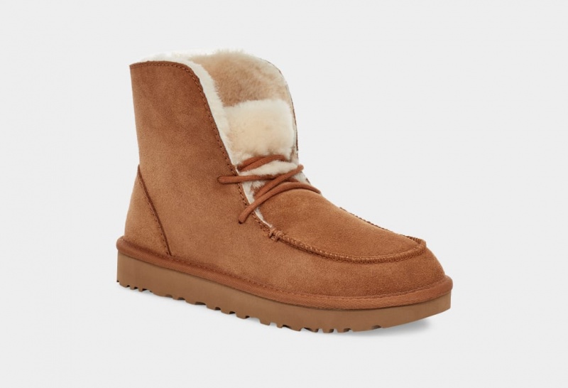 Kapcie Damskie Ugg Diara Brązowe | SCL-018659