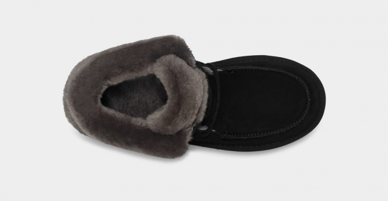 Kapcie Damskie Ugg Diara Czarne | BKH-851739