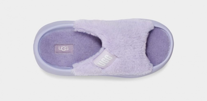 Kapcie Damskie Ugg FoamOplush Oliwkowe | LSJ-154098