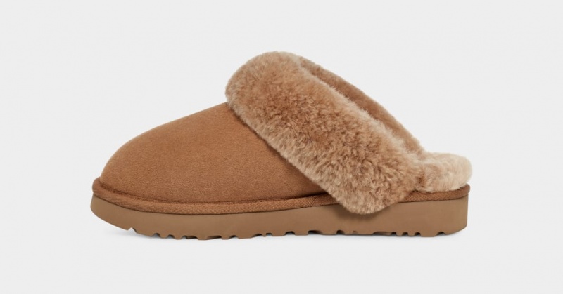 Kapcie Damskie Ugg Klasyczne II Brązowe | XCO-237891