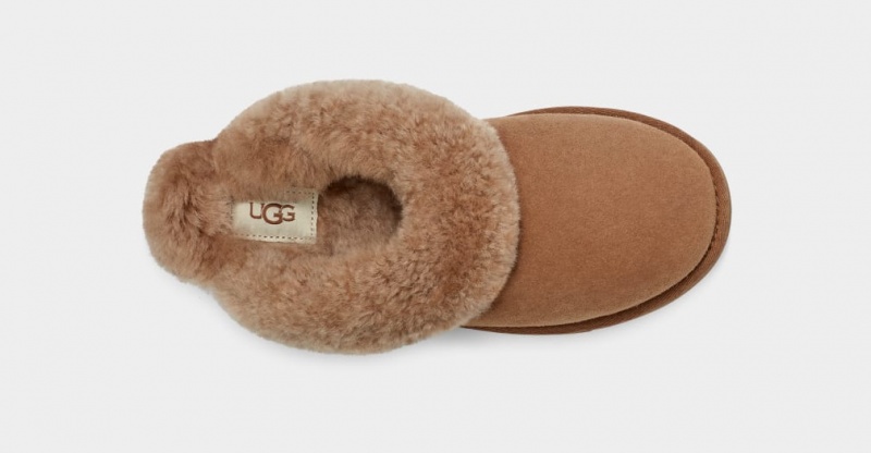 Kapcie Damskie Ugg Klasyczne II Brązowe | XCO-237891