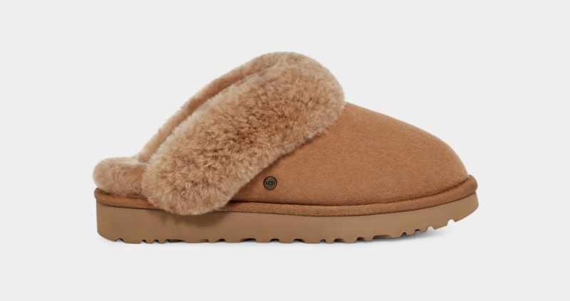 Kapcie Damskie Ugg Klasyczne II Brązowe | XCO-237891