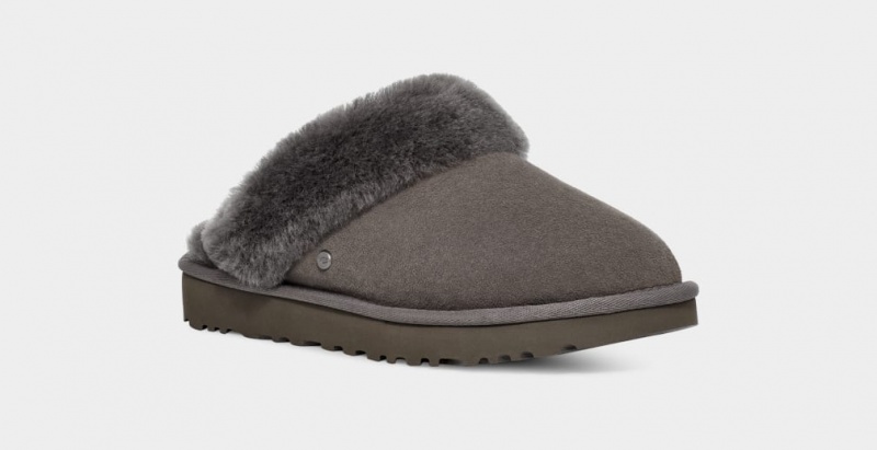 Kapcie Damskie Ugg Klasyczne II Szare | RKO-460958