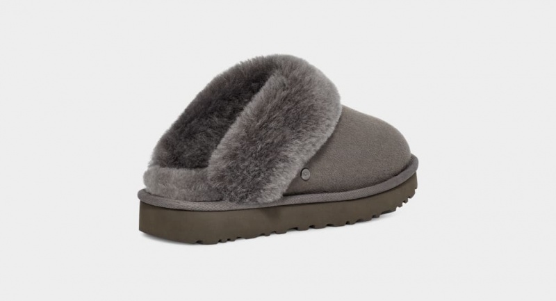 Kapcie Damskie Ugg Klasyczne II Szare | RKO-460958