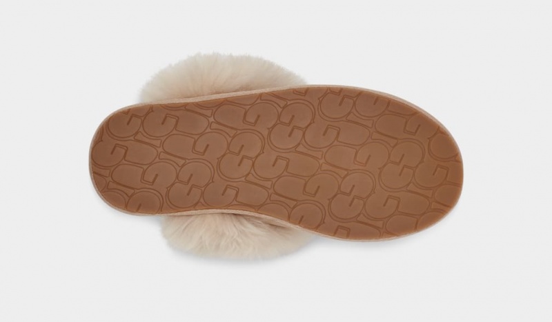 Kapcie Damskie Ugg Scuff Sis Brązowe | JUE-318695