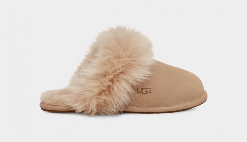 Kapcie Damskie Ugg Scuff Sis Brązowe | JUE-318695