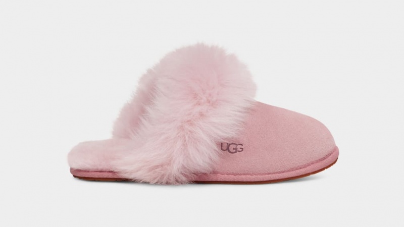 Kapcie Damskie Ugg Scuff Sis Różowe Szare | WHE-742369