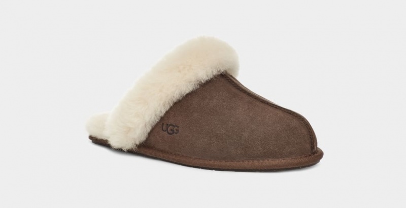 Kapcie Damskie Ugg Scuffette II Brązowe | ZQS-289573