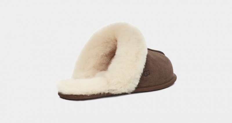 Kapcie Damskie Ugg Scuffette II Brązowe | ZQS-289573