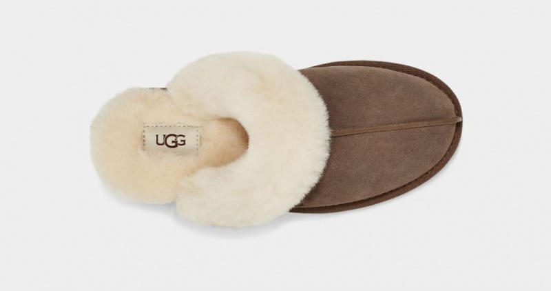 Kapcie Damskie Ugg Scuffette II Brązowe | ZQS-289573