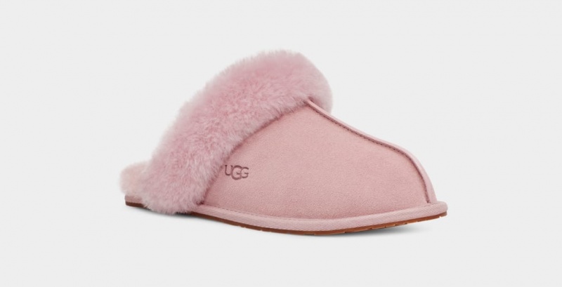 Kapcie Damskie Ugg Scuffette II Różowe Szare | PZB-156238