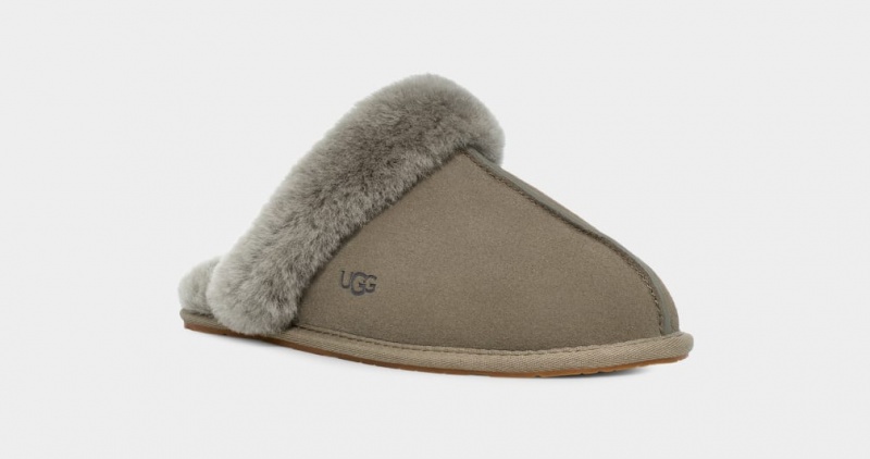 Kapcie Damskie Ugg Scuffette II Zielone | IOU-852367