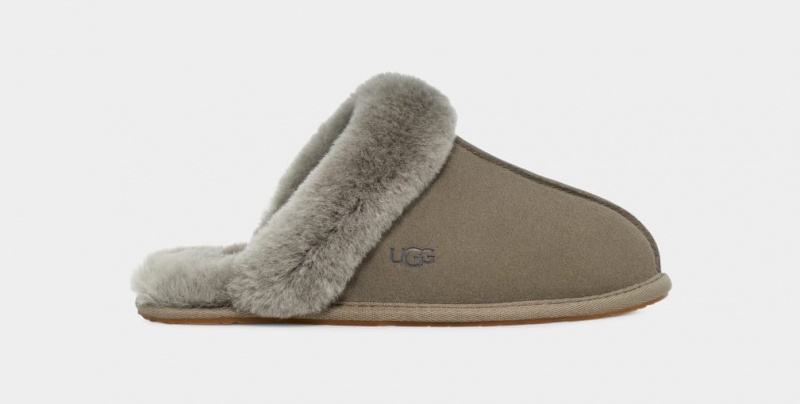 Kapcie Damskie Ugg Scuffette II Zielone | IOU-852367