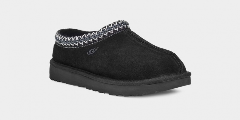 Kapcie Damskie Ugg Tasman Czarne | JXH-178934