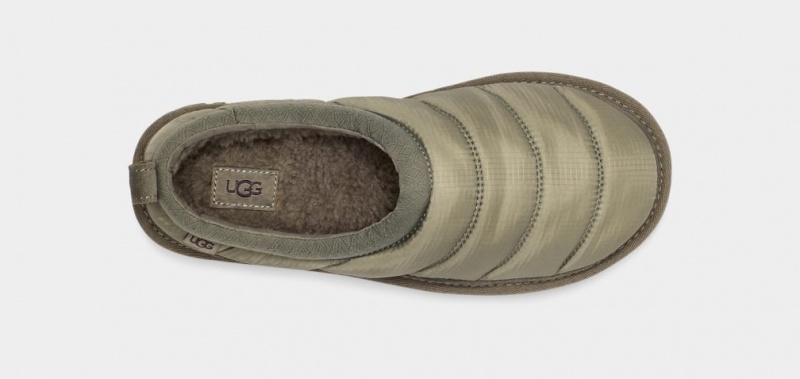 Kapcie Damskie Ugg Tasman LTA Zielone | GPU-693041