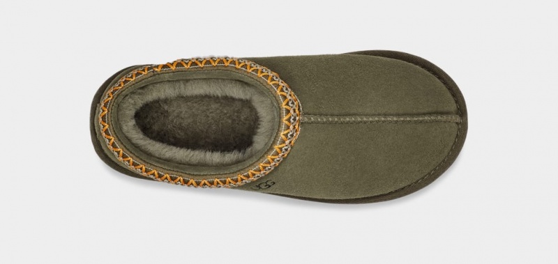 Kapcie Damskie Ugg Tasman Oliwkowe | YQB-354619