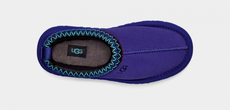 Kapcie Damskie Ugg Tazz Niebieskie | MKC-526307