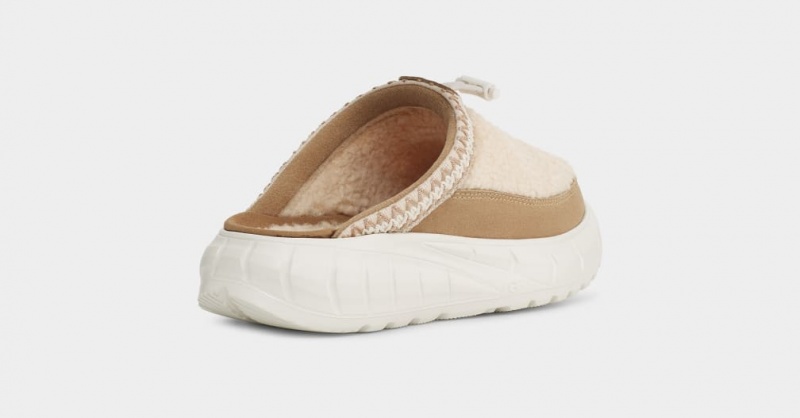 Kapcie Damskie Ugg Westsider Hybryd Beżowe | PKE-497263