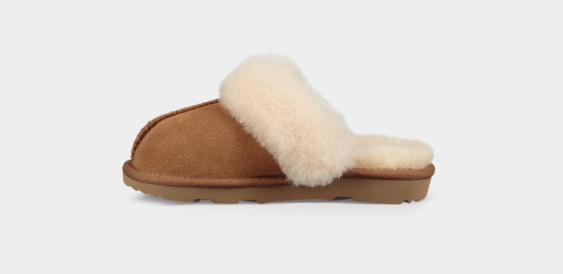 Kapcie Dziecięce Ugg Cozy II Brązowe | FHO-079345