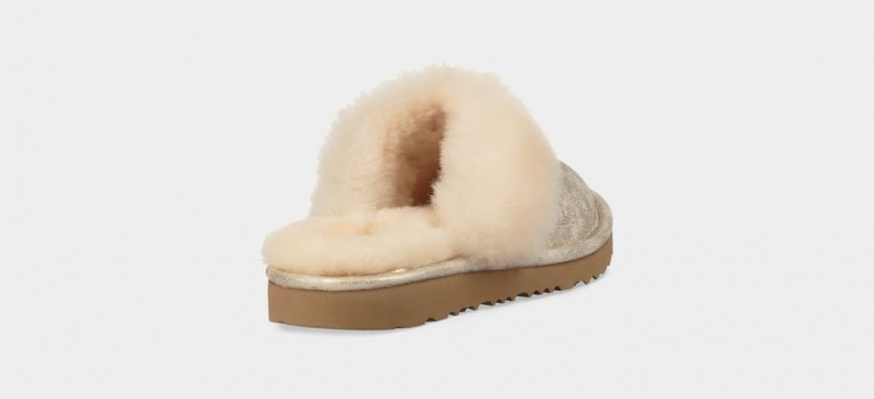 Kapcie Dziecięce Ugg Cozy II Metallic Złote | GNP-784925