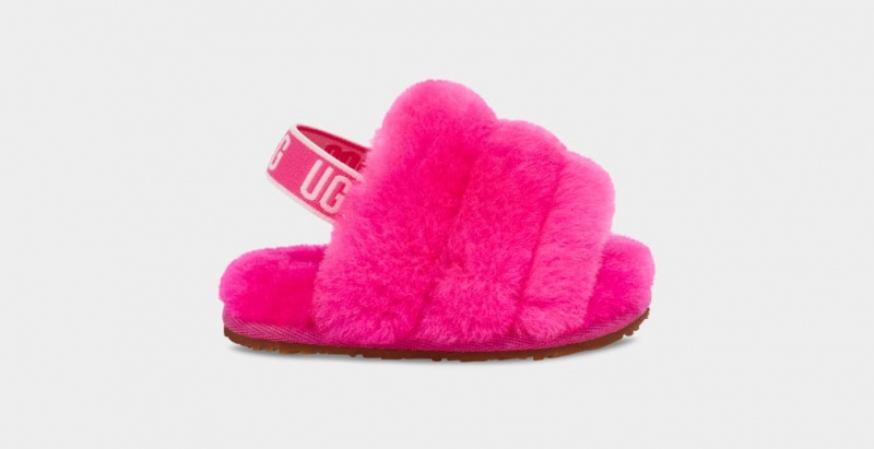 Kapcie Dziecięce Ugg Fluff Yeah And Lovey Różowe | GNR-723194