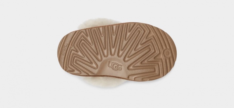 Kapcie Dziecięce Ugg Funkette Brązowe | HZX-158603