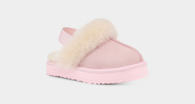 Kapcie Dziecięce Ugg Funkette Różowe | EMX-231405