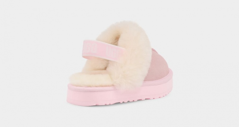 Kapcie Dziecięce Ugg Funkette Różowe | EMX-231405