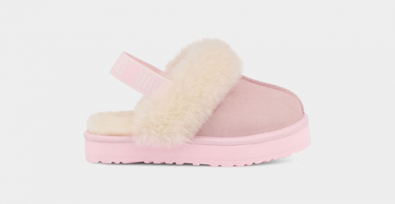 Kapcie Dziecięce Ugg Funkette Różowe | EMX-231405