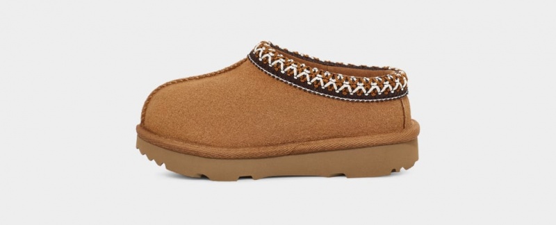 Kapcie Dziecięce Ugg Tasman II Brązowe | SRM-691380