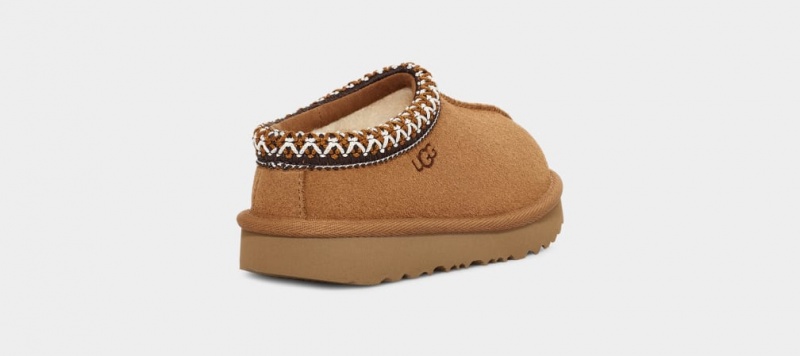 Kapcie Dziecięce Ugg Tasman II Brązowe | SRM-691380