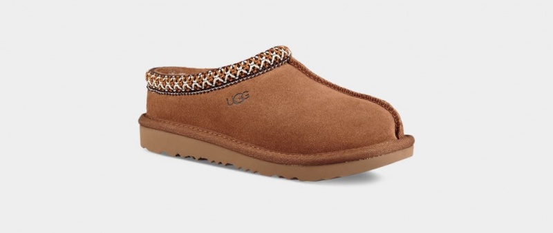 Kapcie Dziecięce Ugg Tasman II Brązowe | WML-782450