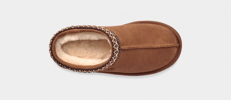 Kapcie Dziecięce Ugg Tasman II Brązowe | WML-782450