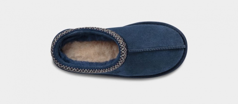 Kapcie Dziecięce Ugg Tasman II Granatowe | XKS-085394