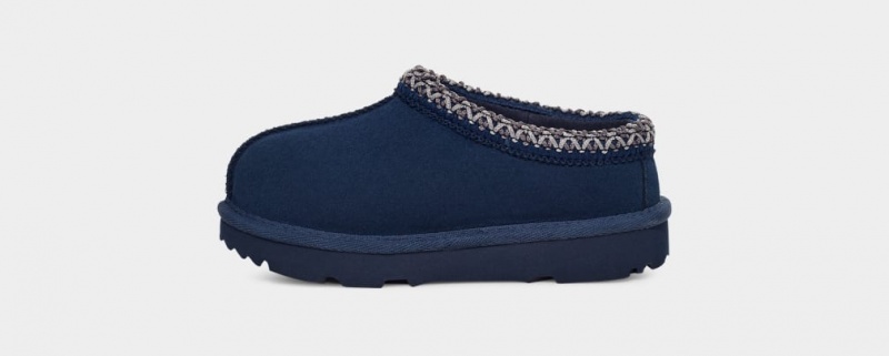 Kapcie Dziecięce Ugg Tasman II Granatowe | VZT-081469