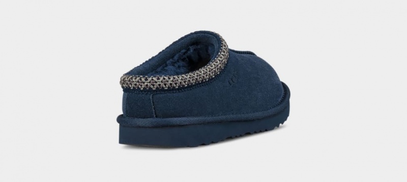 Kapcie Dziecięce Ugg Tasman II Granatowe | TMY-237685