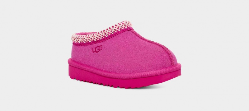 Kapcie Dziecięce Ugg Tasman II Różowe | BXV-390872