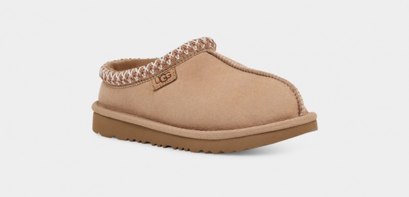 Kapcie Dziecięce Ugg Tasman Regenerate Brązowe | KYE-827914