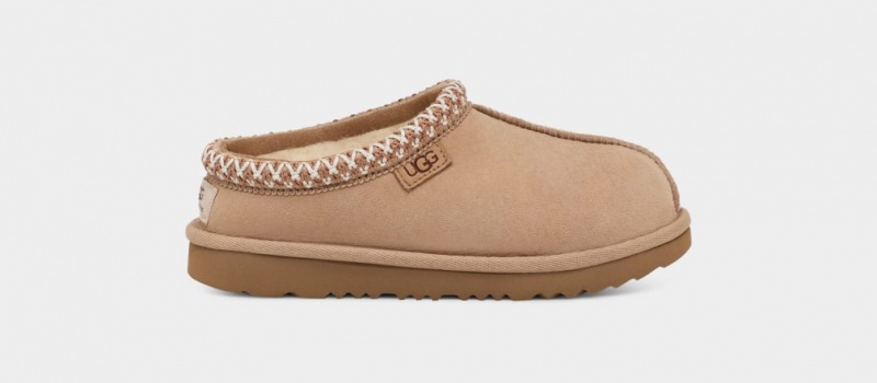 Kapcie Dziecięce Ugg Tasman Regenerate Brązowe | KYE-827914