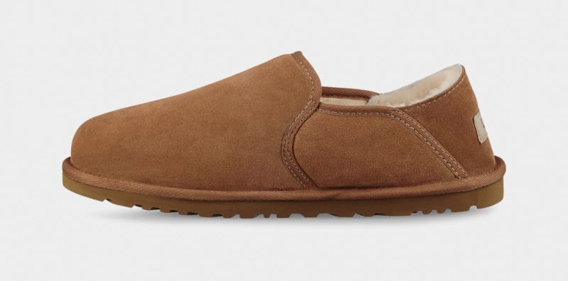 Kapcie Męskie Ugg Kenton Brązowe | LGV-239685