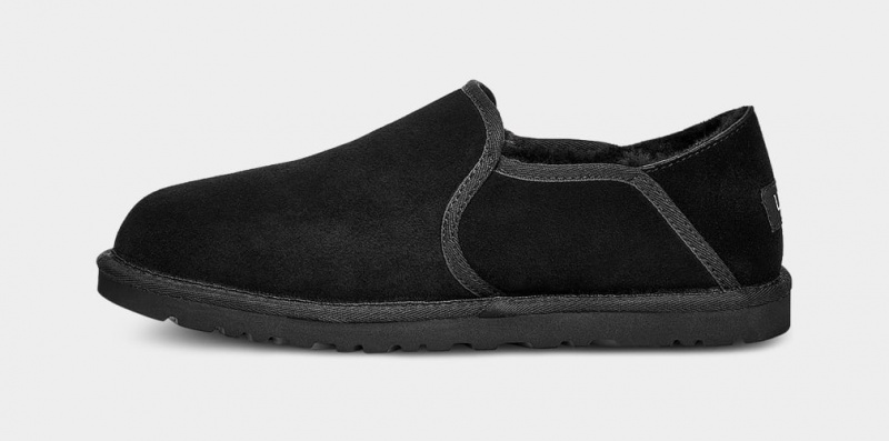 Kapcie Męskie Ugg Kenton Czarne | WKL-084159