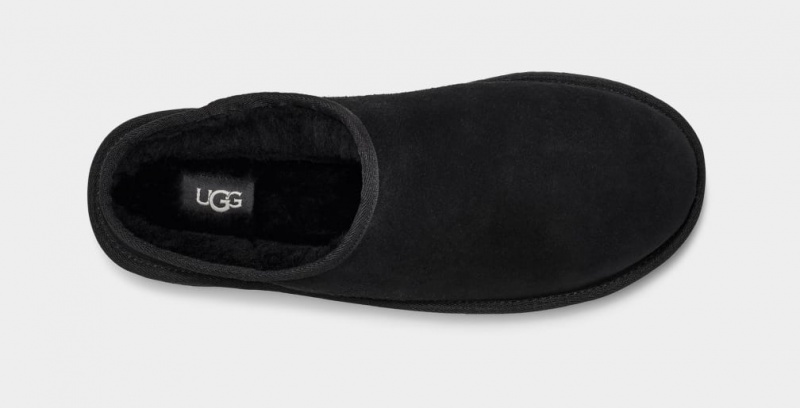 Kapcie Męskie Ugg Klasyczne Czarne | GAK-546379