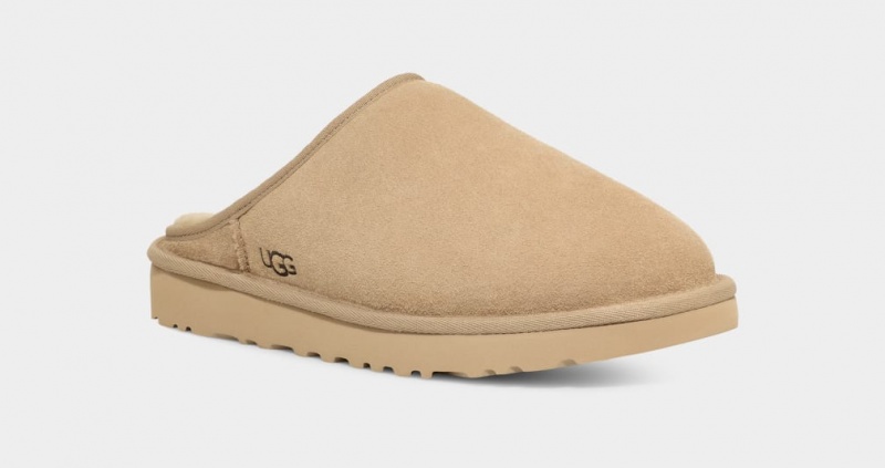 Kapcie Męskie Ugg Klasyczne Musztardowe | JFX-261543