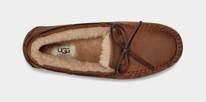 Kapcie Męskie Ugg Olsen Brązowe | UVB-137465