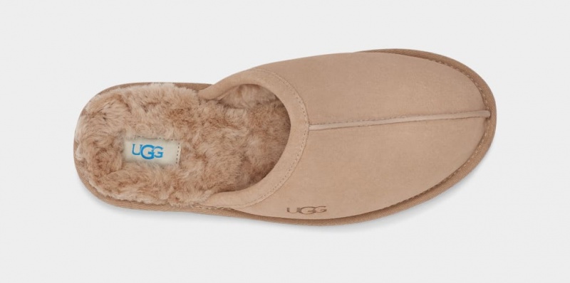 Kapcie Męskie Ugg Scuff Brązowe | BQK-267489